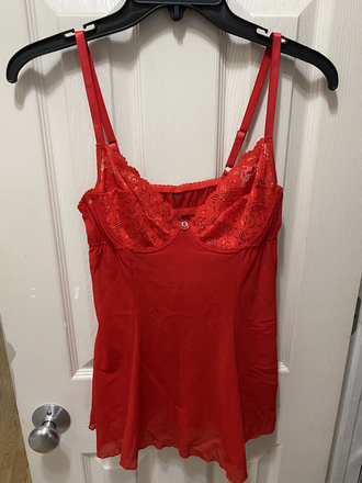  Red Pure Romance Lingerie