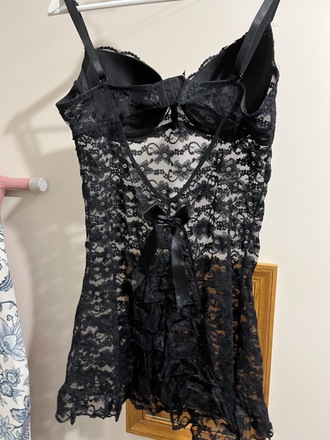  Black Lace Chemise