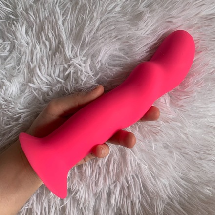  Maia Pink Groovy Dildo