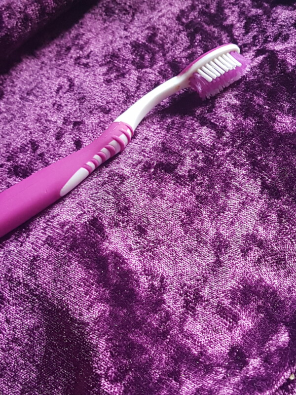 this brush been in my holes