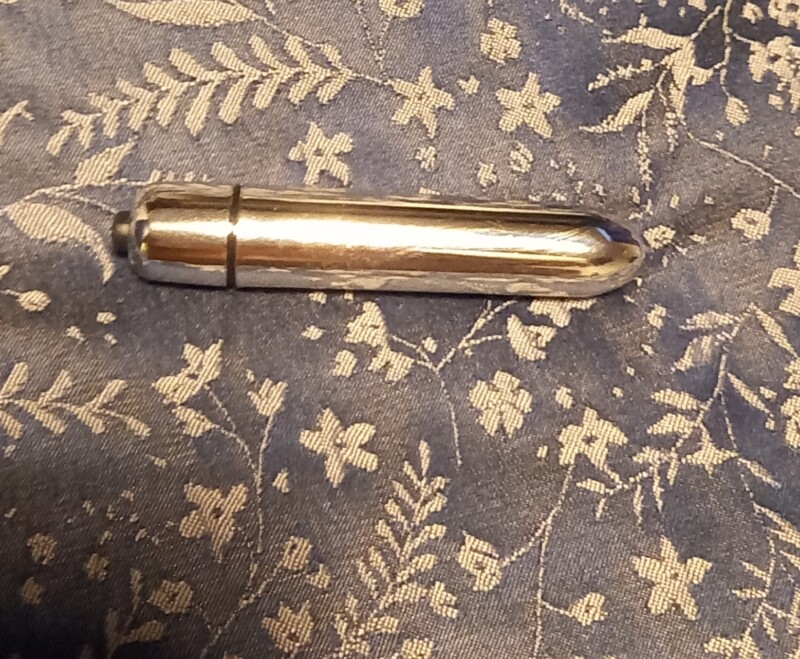 Mature Bbw's bullet sex toy.....well used!