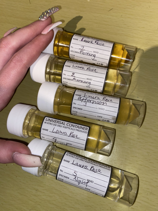 Naughty champagne sample pots ?