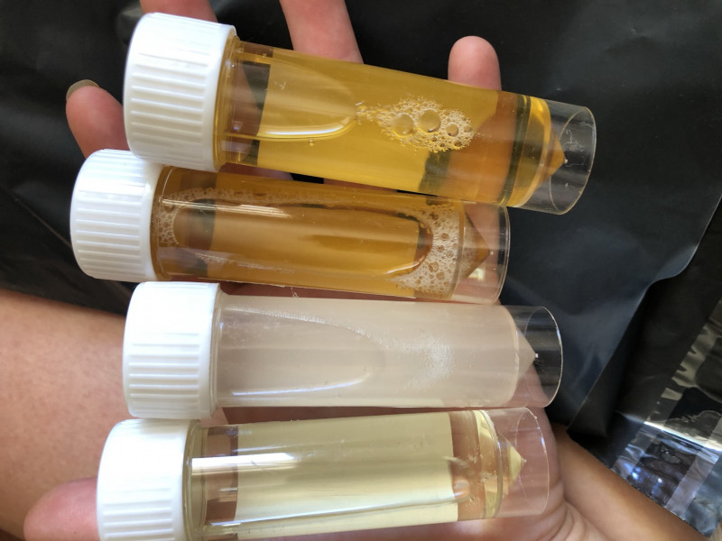 Naughty champagne sample pots ??