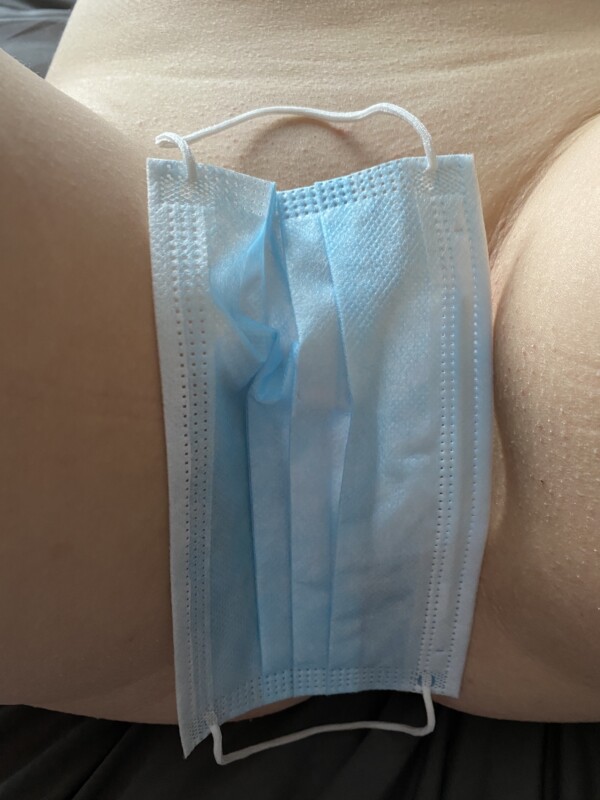 PUSSY FACE MASK PANTIES 