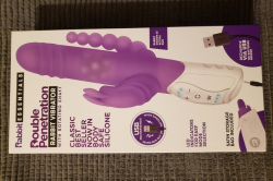  Rabbit Essentials Double Penetration Vibrator
