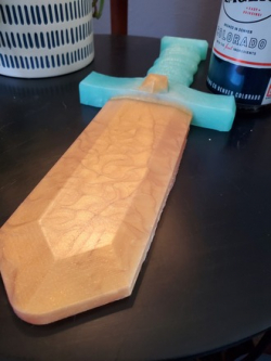  Gelatinous Creations indie silicone sword paddle