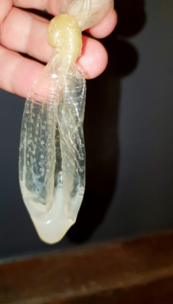 Jizz Loaded condom ??