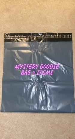 Candy bag packed with used creamy edibles